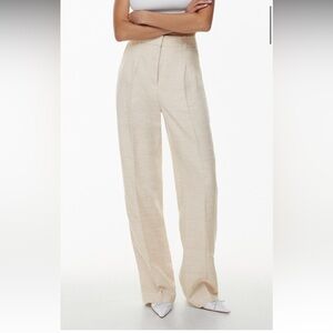 Aritizia Effortless Pants - Natural Ecru